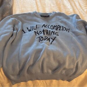 Teddy Fresh Sky Blue Crewneck Sweater